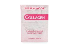 Dermacol Collagen+ mască decojire metalică cu efect de lifting