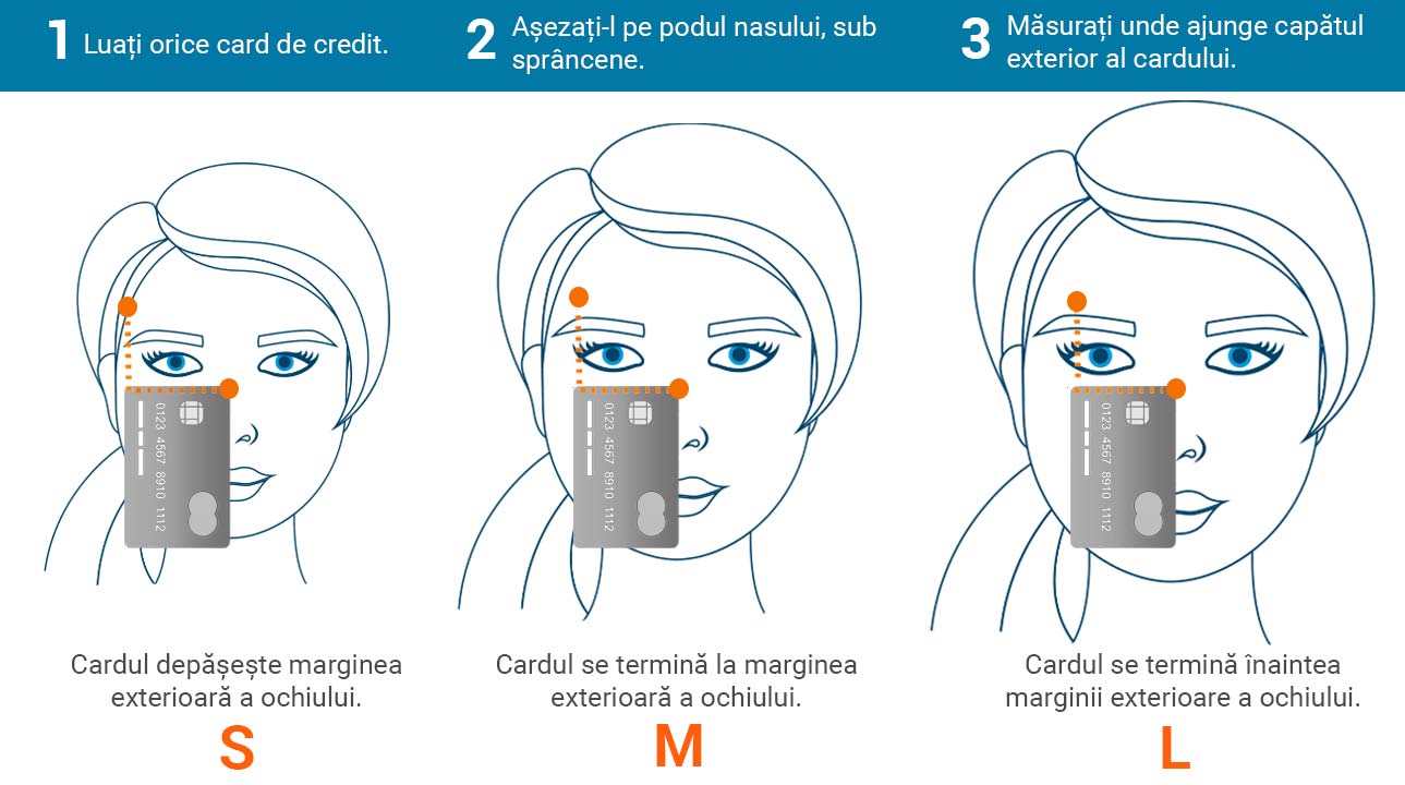 cum să citești măsurătorile ochelarilor de soare - Măsurați dimensiunea ochelarilor de soare cu un card de credit