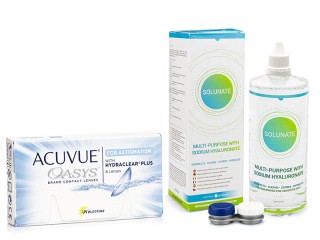 Acuvue Oasys pentru Astigmatism (6 lentile) + Solunate Multi-Purpose 400 ml