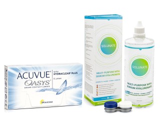 Acuvue Oasys (6 lentile) + Solunate Multi-Purpose 400 ml