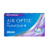 Air Optix Plus Hydraglyde Multifocal (6 lentile) + Solunate Multi-Purpose 400 ml cu suport 39467