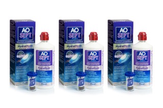 AOSEPT PLUS cu Hydraglyde 3 x 360 ml cu suporturi