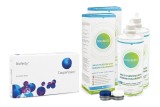 Biofinity CooperVision (6 lentile) + 2 x Solunate Multi-Purpose 400 ml cu suport 27802