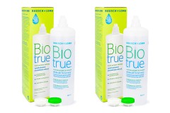 Biotrue Multi-Purpose 2 x 480 ml cu suporturi