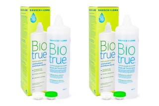 Biotrue Multi-Purpose 2 x 480 ml cu suporturi