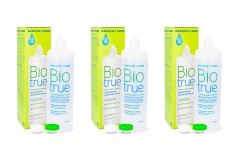 Biotrue Multi-Purpose 3 x 480 ml cu suporturi