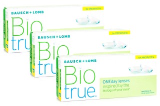 Biotrue ONEday - pentru Prezbitie (90 lentile)