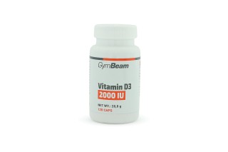 GymBeam Vitamin D3 2000 IU (120 capsule)