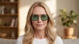 Izipizi Sun #Cruise Black Green lenses Imagine generată
