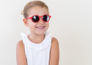 Izipizi Sun Kids+ #D Red (pentru vârsta de 3 - 5 ani) 21963