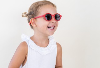 Izipizi Sun Kids+ #D Red (pentru vârsta de 3 - 5 ani) 21964