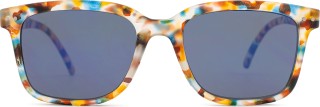 Izipizi Sun #L Blue Tortoise Mirror 26357