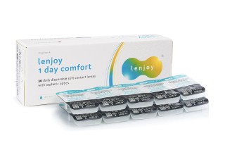 Lenjoy 1 Day Comfort (30 lentile) + 10 lentile gratuite