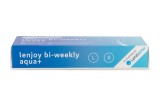 Lenjoy Bi-weekly Aqua+ (12 lentile) + Oxynate Peroxide 380 ml cu suport 27787
