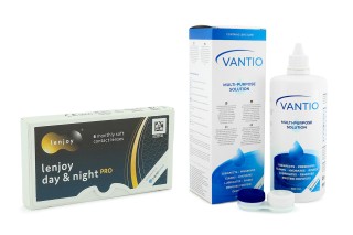 Lenjoy Day & Night PRO (6 lentile) + Vantio Multi-Purpose 360 ml cu suport