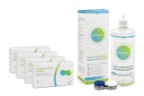 Lenjoy Monthly Comfort (12 lentile) + Solunate Multi-Purpose 400 ml cu suport 27816