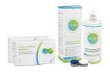 Lenjoy Monthly Comfort (6 lentile) + Solunate Multi-Purpose 400 ml cu suport 27811
