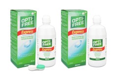 OPTI-FREE Express 2 x 355 ml cu suporturi