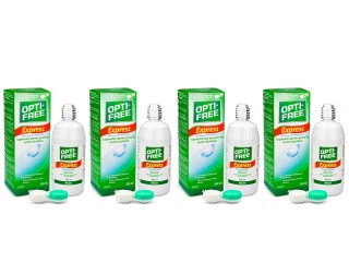 OPTI-FREE Express 4 x 355 ml cu suporturi