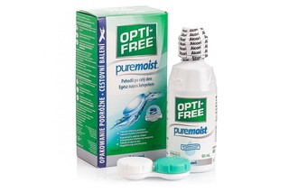 OPTI-FREE PureMoist 90 ml cu suport