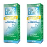 OPTI-FREE RepleniSH 2 x 300 ml cu suporturi 9545