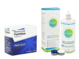 PureVision Multi-Focal (6 lentile) + Solunate Multi-Purpose 400 ml cu suport 40774
