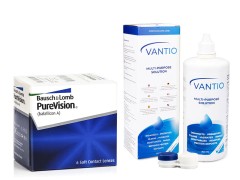 PureVision (6 lentile) + Vantio Multi-Purpose 360 ml cu suport