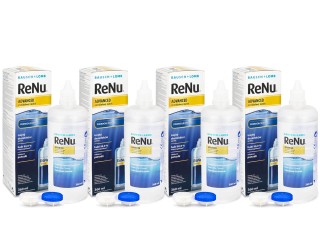 ReNu Advanced 4 x 360 ml cu suporturi