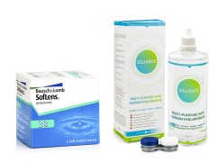 SofLens 38 (6 lentile) + Solunate Multi-Purpose 400 ml cu suport